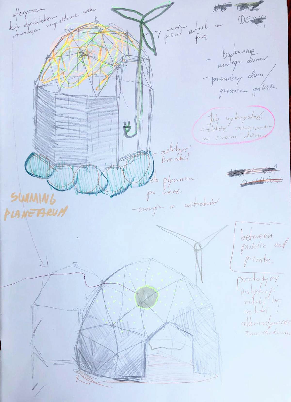 Swimming planetarium Krzeslak Marta