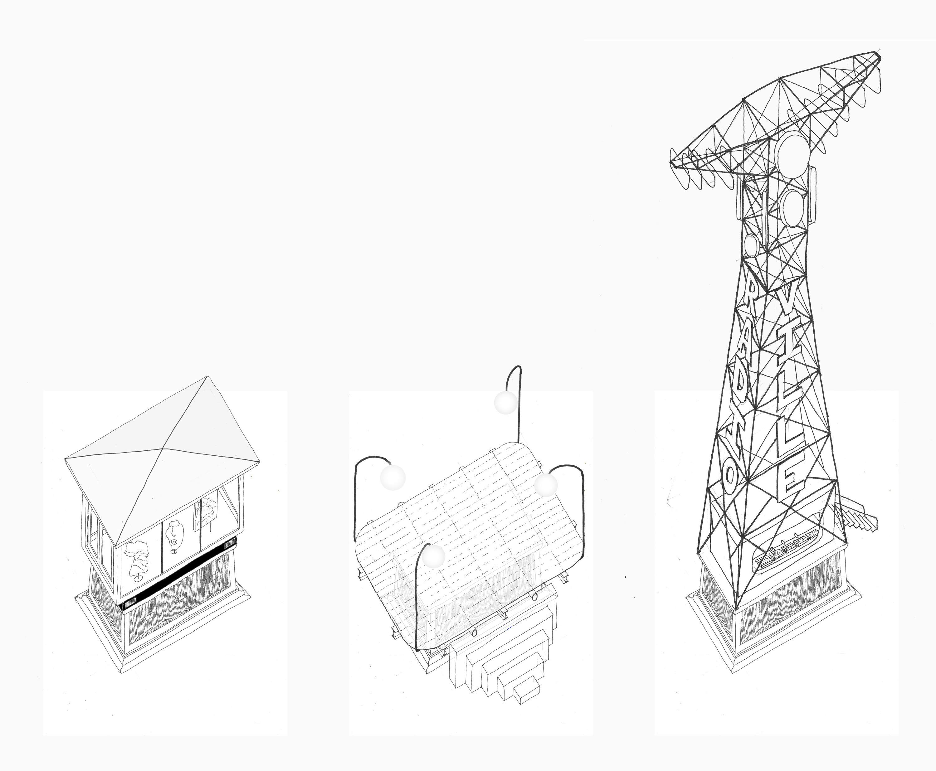 WEB Drawing Maxim Lefebvre The possibilities of the pedestal