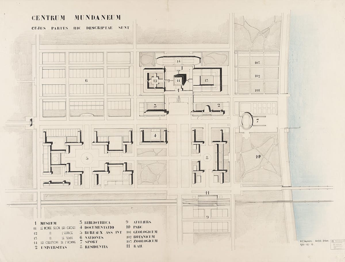 Desired spaces Mundaneum9